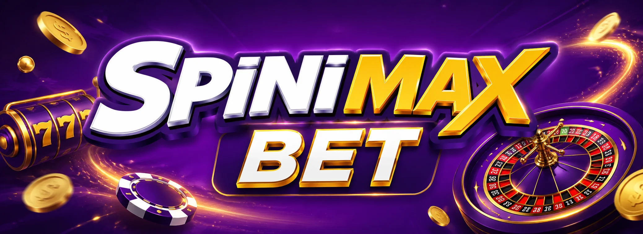 Spinimax Bet Willkommensbonus 750 Euro und Sportwetten Banner
